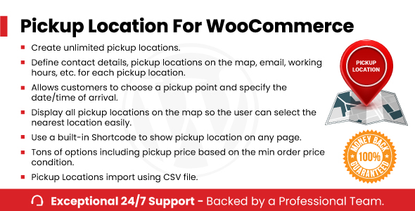 Pickup Location For WooCommerce