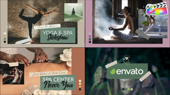 Yoga&SPA Slideshow for FCPX
