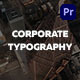 Corporate Typography - VideoHive Item for Sale