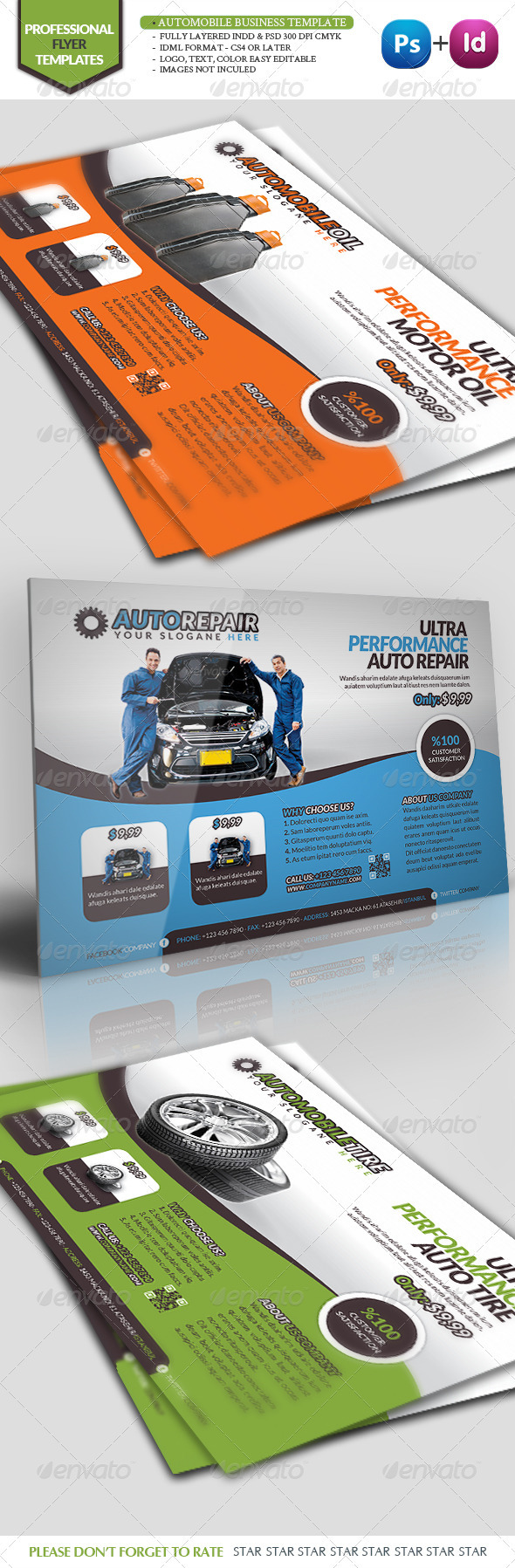 Automobile Business Template - Commerce Flyers