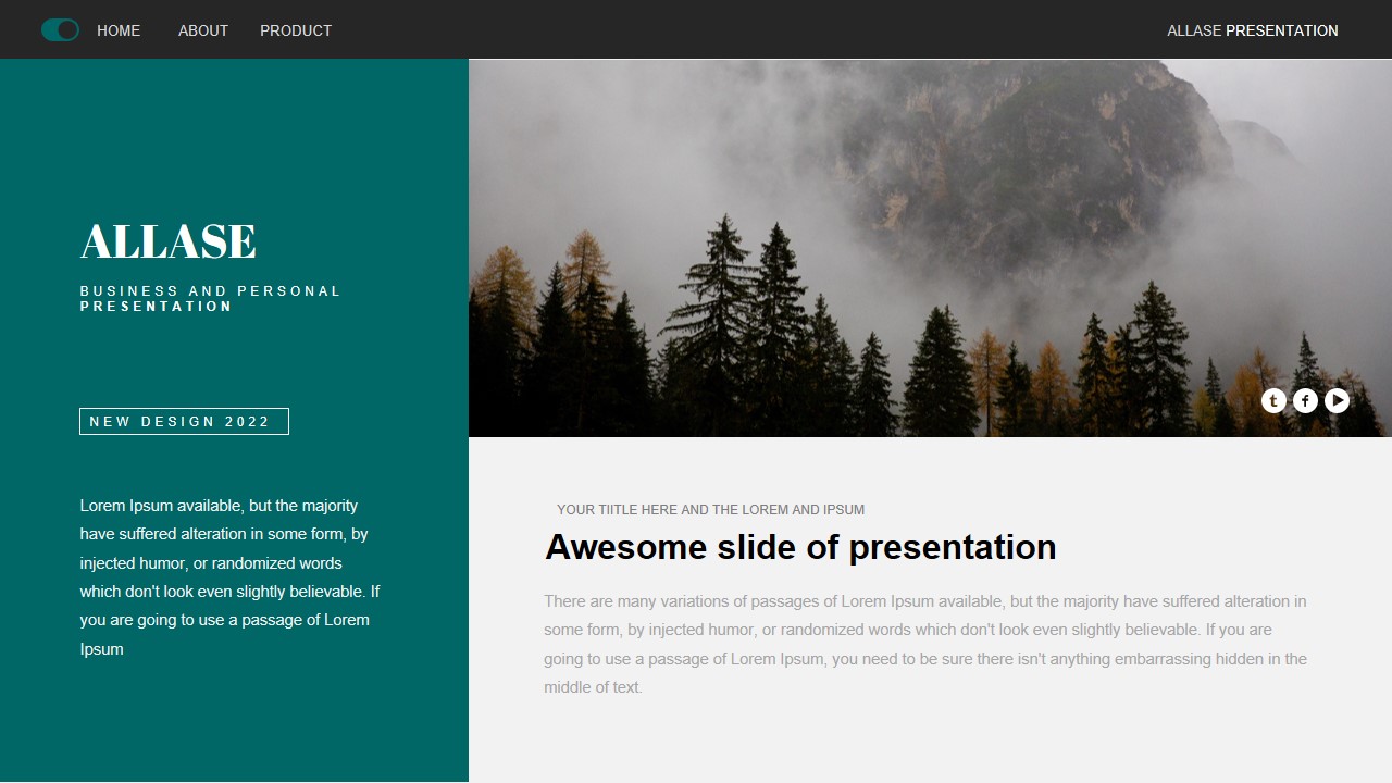 Allase Powerpoint, Presentation Templates | GraphicRiver