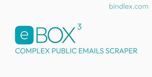 EBOX 3 Standard - Public Emails scraper