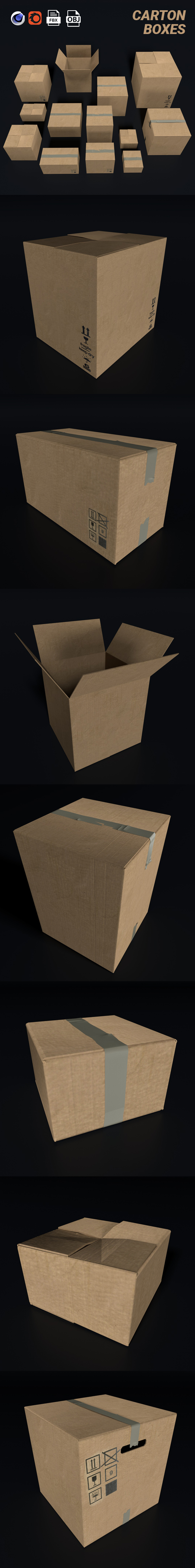 Carton boxes PACK cardbox