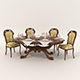Classic Dining Table and Chairs 18