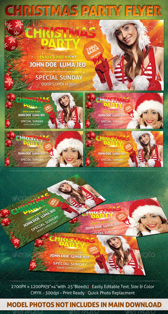 Christmas Party Flyer - Holidays Events