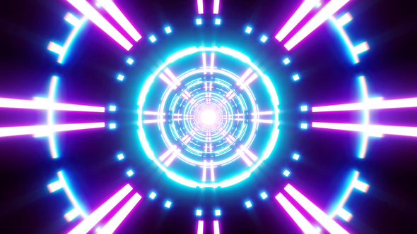 VJ Loop Neon Light for Music Game