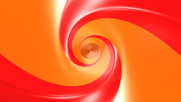 Red and Orange Two Colors Loopable Tunnel