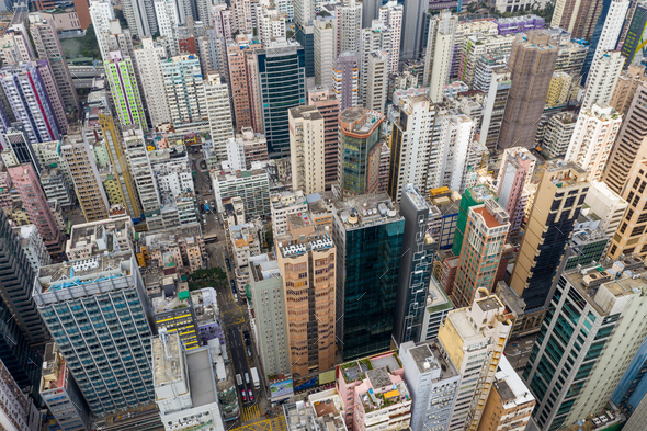 Mong Kok, Hong Kong 21 March 2019: Hong Kong city - Stock Photo - Images