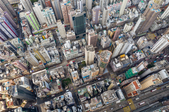 Mong Kok, Hong Kong, 21 March 2019: Hong Kong city - Stock Photo - Images