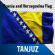 Bosnia And Herzegovina Flag 2K - VideoHive Item for Sale