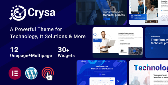 Crysa –  IT Solutions WordPress