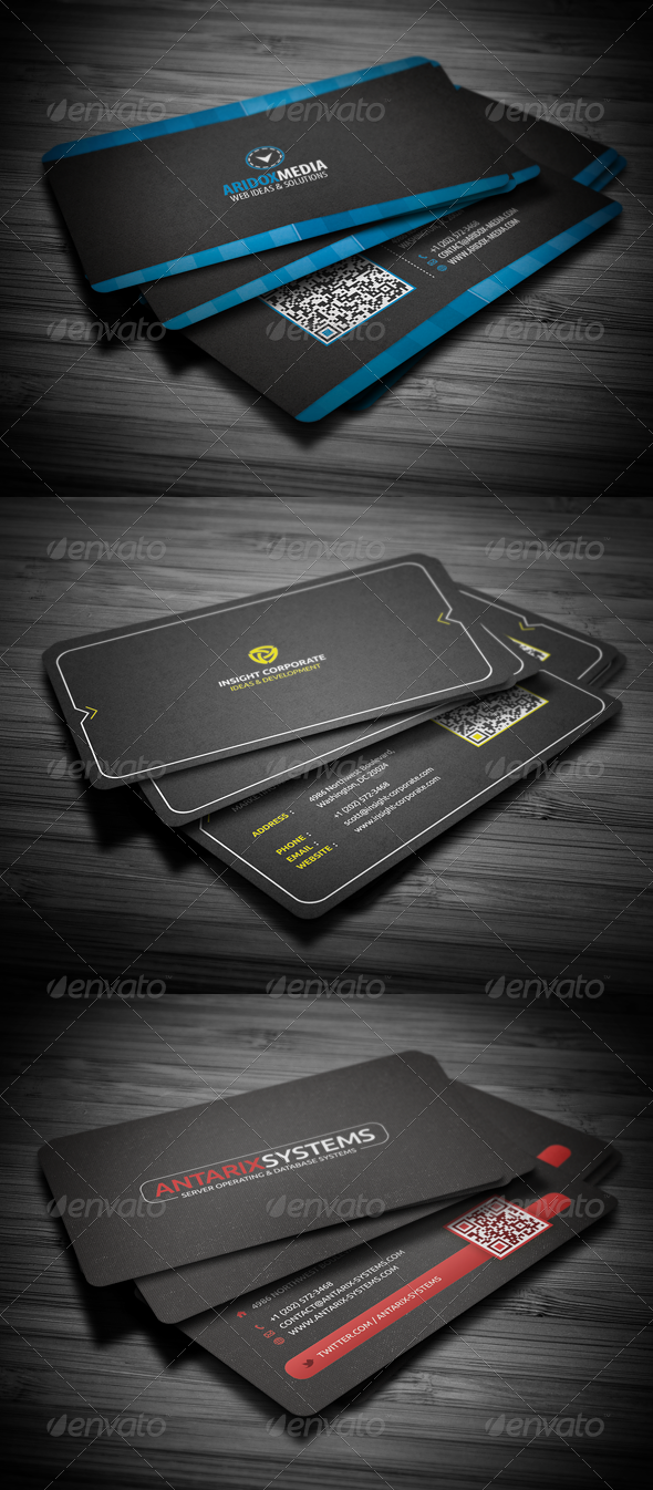 Business Cards Bundle #3 - Corporate Business Cards