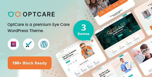 Optcare - Eye Care WordPress Theme