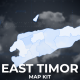 East Timor Map - Democratic Republic of Timor-Leste Map Kit - VideoHive Item for Sale