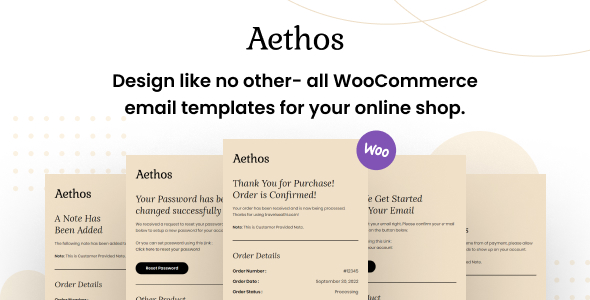 Aethos - WooCommerce Responsive Email Template