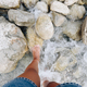 Close up of woman&#39;s bare feet in the river - PhotoDune Item for Sale