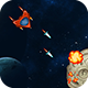 Asteroids Crusher Construct 3 HTML5 Game