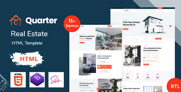 Great Quarter - Real Estate HTML Template