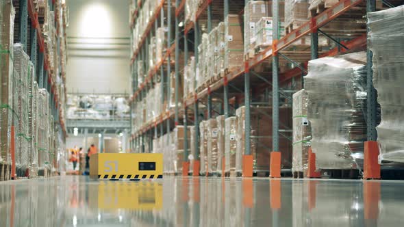 Robotic Transporter is Riding Through the Stockhouse alt