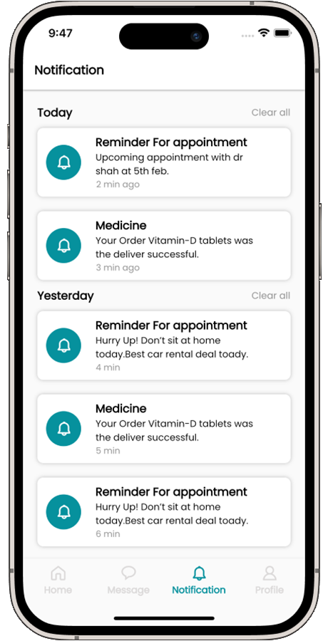 Doctor Appointment Booking Android App + iOS App Template in Flutter ...