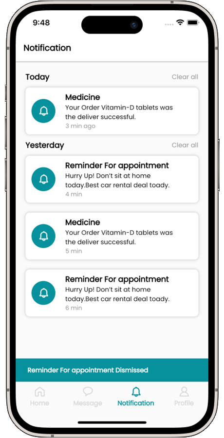 Doctor Appointment Booking Android App + Ios App Template In Flutter 