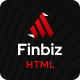 Finbiz - Consulting Business HTML Template + RTL