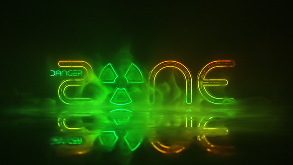 Grunge Neon Logo