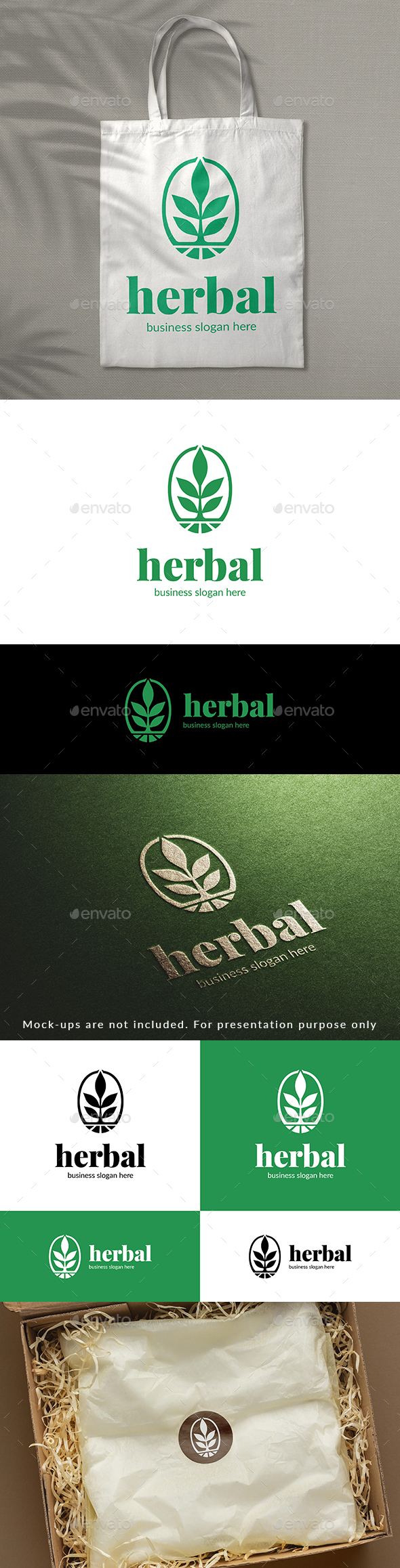 Herbal Plant Logo