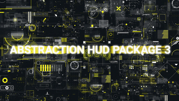 Abstraction HUD Pack 3 Elements template preview