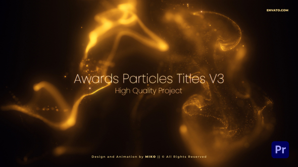 Awards Particles Titles V3