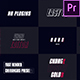 Modern Titles For Premiere Pro - VideoHive Item for Sale