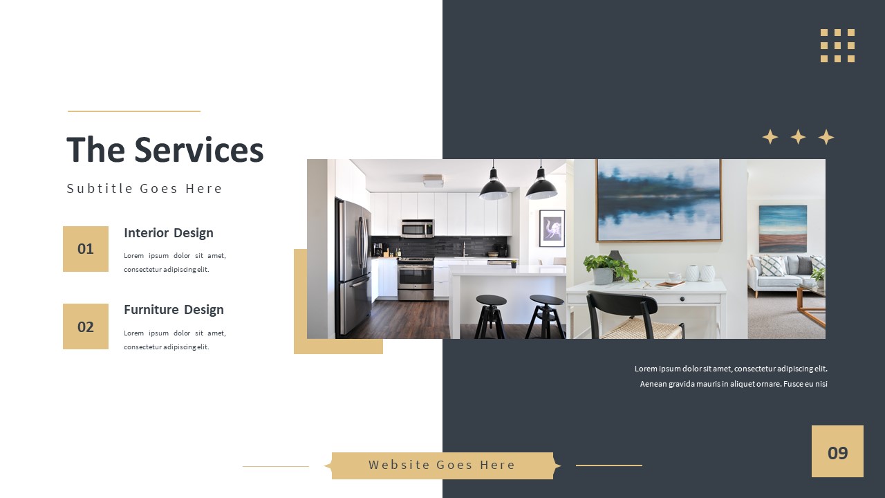 Interiorve- Interior Google Slides, Presentation Templates | GraphicRiver