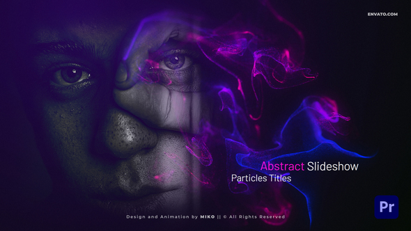 Abstract Particles Slideshow