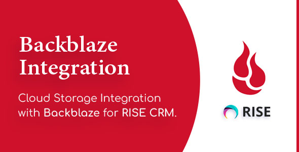 Backblaze Integration for RISE CRM