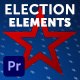 Election Essentials | Election Results &amp; US Voting Map | MOGRT for Premiere Pro - VideoHive Item for Sale