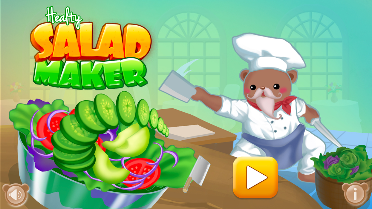 Healthy Salad Maker - Fun Chopping Game (Construct) by mazaplabs ...