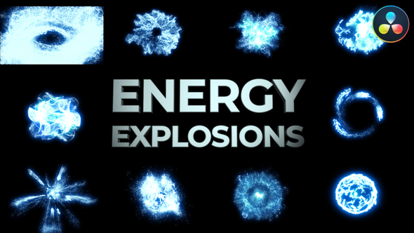 Energy Explosions FX for DaVinci Resolve