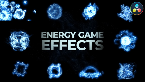 Energy Game Effects for DaVinci Resolve