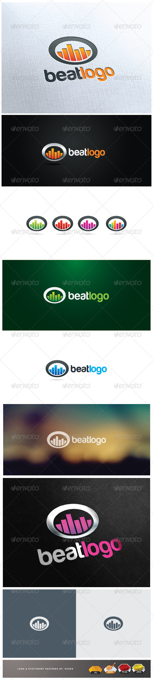 Beat Logo - Abstract Logo Templates