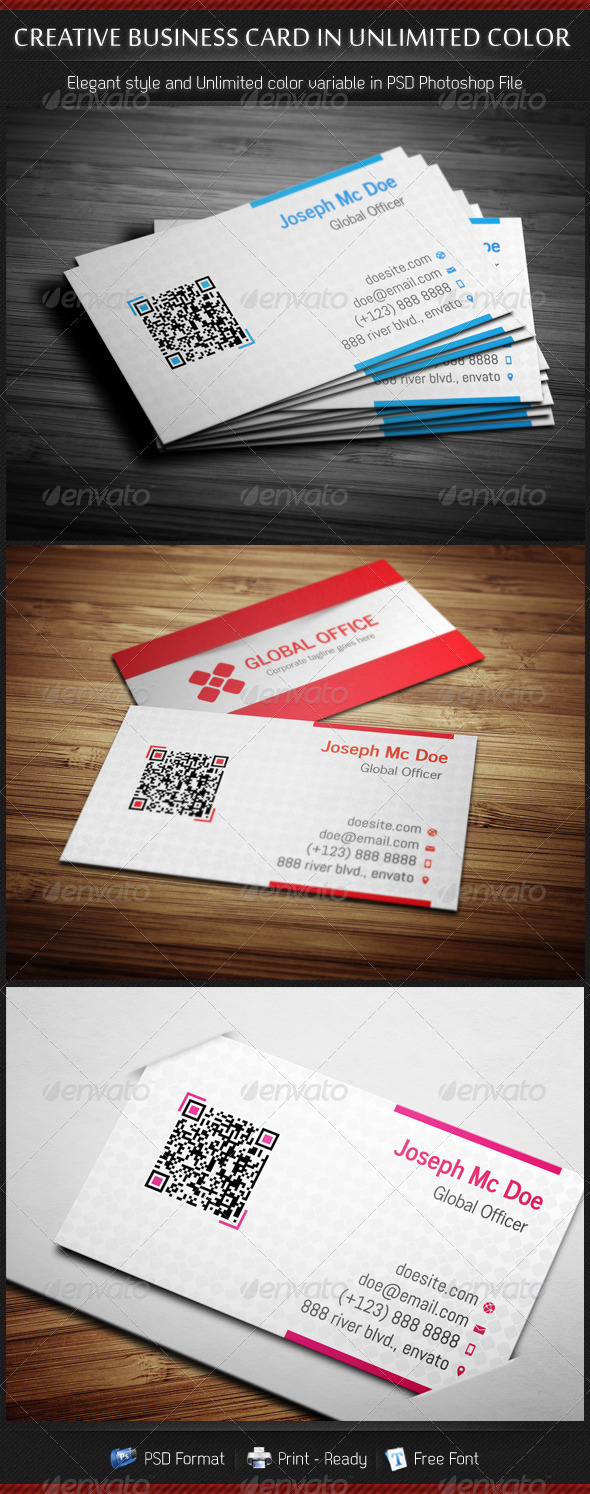 Business Cards in Unlimited Color - Creative Business Cards