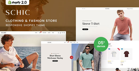 Schic – Clothing & Fashion Responsive Shopify 2.0 Theme