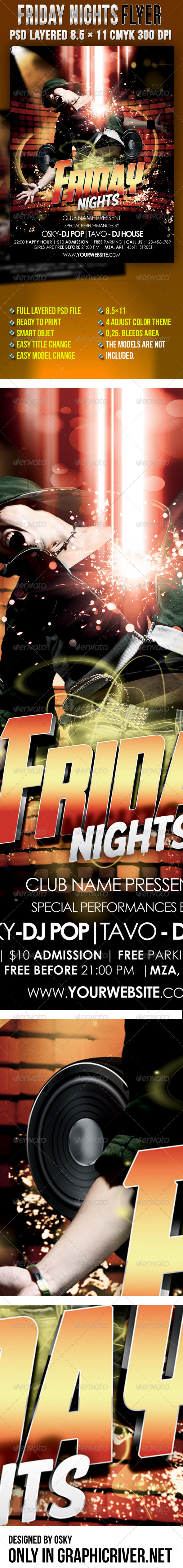 Friday Nights - Clubs & Parties Events
