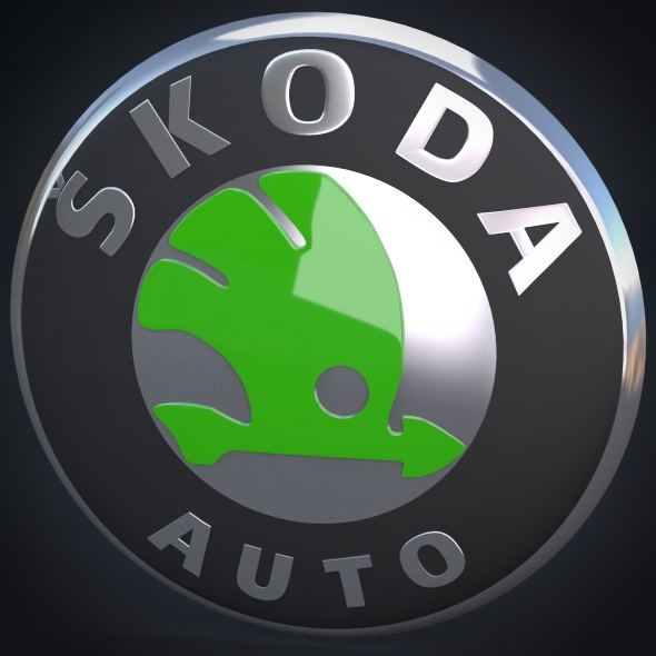 Skoda Logo - 3Docean 3427579