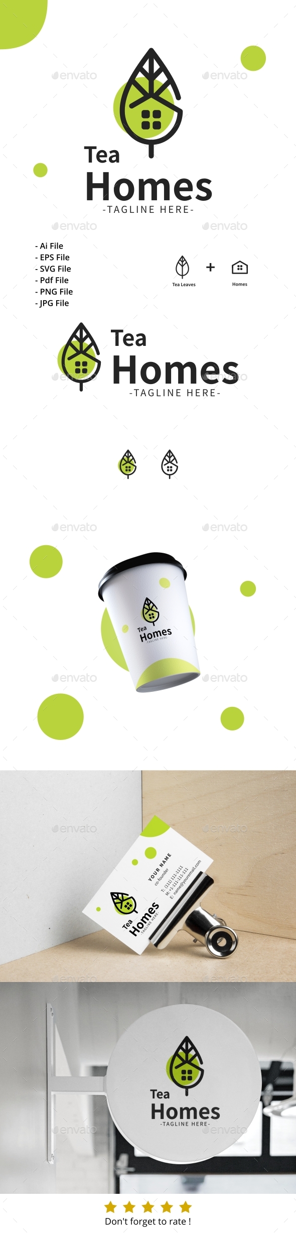 Tea Homes - Tea Logo