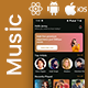Online Music Streaming App Music Player App Music App in React Native Multi Language