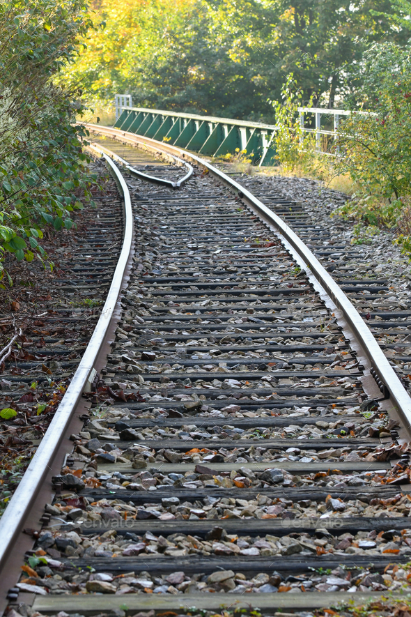 Photo of a rail road - Stock Photo - Images