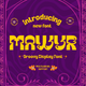 MAWUR | Groovy Retro Font