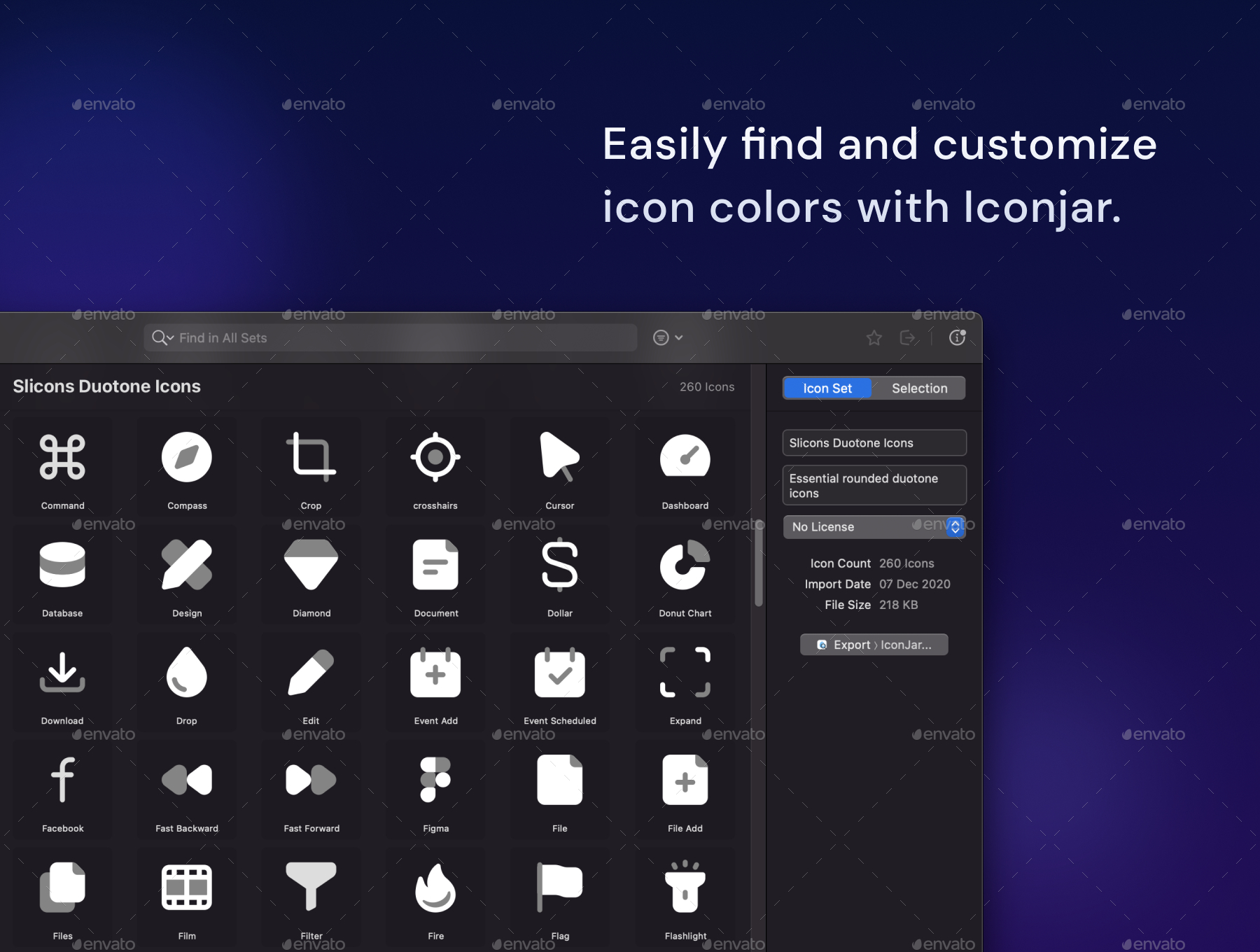 Slicons Essential Duotone Icons, Icons | GraphicRiver