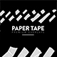25 Paper Tape Overlay | PNG