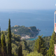 View of Corfu island with Paleokastritsa Monastery - PhotoDune Item for Sale